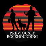 Logo of the podcast Previously Rockhounding Podcast Previously Rockhounding
