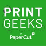 Logo of the podcast Print Geeks of PaperCut Podcast Print Geeks of PaperCut