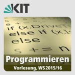 Logo of the podcast Programmieren, WS15/16, Vorlesung Podcast Programmieren, WS15/16, Vorlesung