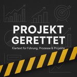 Logo of the podcast „Projekt gerettet!“ – Der Klartext-Podcast für Führung, Prozesse & Produktivität im Mittelstand Podcast „Projekt gerettet!“ – Der Klartext-Podcast für Führung, Prozesse & Produktivität im Mittelstand