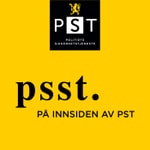Logo of the podcast psst. Podcast psst.