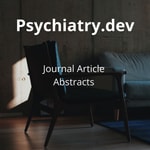 Logo of the podcast Psychiatry.dev - All Abstracts TTS Podcast Psychiatry.dev - All Abstracts TTS