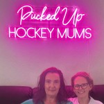 Logo of the podcast Pucked Up Hockey Mums Podcast Pucked Up Hockey Mums