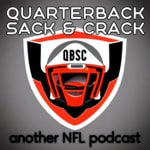 Logo of the podcast Quarterback Sack and Crack Podcast Quarterback Sack and Crack