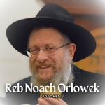 Logo of the podcast R' Noach Orlowek Podcast R' Noach Orlowek