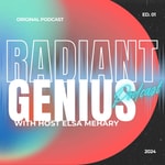 Logo of the podcast Radiant Genius Podcast Radiant Genius