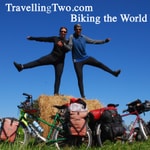 Logo of the podcast Radio Shows – TravellingTwo: Bicycle Touring Around The World Podcast Radio Shows – TravellingTwo: Bicycle Touring Around The World