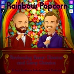 Logo of the podcast Rainbow Popcorn Podcast Rainbow Popcorn