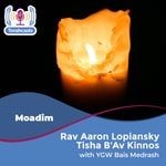 Logo of the podcast Rav Aaron Lopiansky Tisha B'Av Kinnos Logo of the podcast Rav Aaron Lopiansky Tisha B'Av Kinnos
