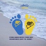 Logo of the podcast rebelle stories Podcast rebelle stories