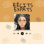 Logo of the podcast Récits Expats Missing podcast logo