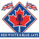 Logo of the podcast Red White and Blue Jays Podcast Red White and Blue Jays