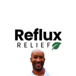Logo of the podcast Reflux Relief Naturally Missing podcast logo
