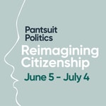 Logo of the podcast Reimagining Citizenship by Pantsuit Politics Podcast Reimagining Citizenship by Pantsuit Politics