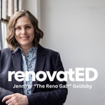 Logo of the podcast renovatED Podcast renovatED