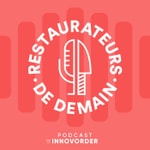 Logo of the podcast Restaurateurs de demain. Podcast Restaurateurs de demain.