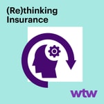 Logo of the podcast (Re)thinking insurance Podcast (Re)thinking insurance