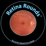 Logo of the podcast RetinaRounds™ Missing podcast logo