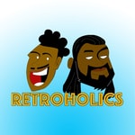 Logo of the podcast Retroholics Podcast Retroholics
