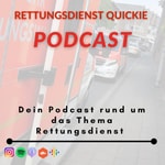 Logo of the podcast RETTUNGSDIENST QUICKIE Podcast RETTUNGSDIENST QUICKIE