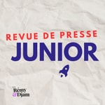 Logo of the podcast REVUE DE PRESSE JUNIOR Podcast REVUE DE PRESSE JUNIOR