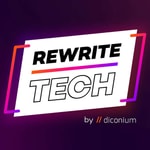 Logo of the podcast REWRITE TECH by diconium Podcast REWRITE TECH by diconium