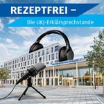 Logo of the podcast REZEPTFREI – Die UKJ-Erklärsprechstunde Podcast REZEPTFREI – Die UKJ-Erklärsprechstunde