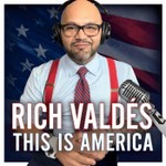 Logo of the podcast Rich Valdés This is America Podcast Rich Valdés This is America