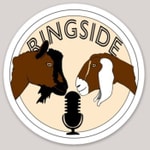 Logo of the podcast Ringside: An American Dairy Goat Podcast