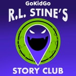 Logo of the podcast R.L. Stine's Story Club
