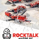 Logo of the podcast RockTalk with Finlay Missing podcast logo