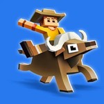 Logo of the podcast Rodeo Stampede Missing podcast logo