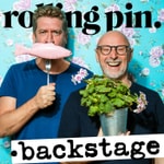 Podcast Rolling Pin backstage