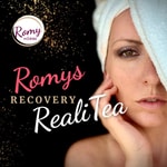 Logo of the podcast Romys Recovery RealiTea Podcast Romys Recovery RealiTea
