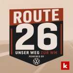 Logo of the podcast Route26 – unser Weg zur WM - powered by VW Podcast Route26 – unser Weg zur WM - powered by VW