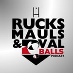 Logo of the podcast Rucks, Mauls & Oval Balls Podcast Rucks, Mauls & Oval Balls