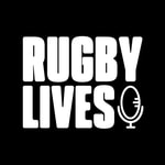 Logo of the podcast Rugby Lives 