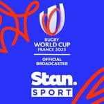 Logo of the podcast Rugby World Cup on Stan Sport Podcast Rugby World Cup on Stan Sport