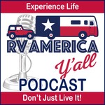 Logo of the podcast RV America Y'all Podcast Missing podcast logo