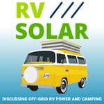 Logo of the podcast RV Solar How's Who's Why's Podcast RV Solar How's Who's Why's