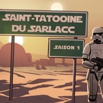 Logo of the podcast Saint-Tatooine du Sarlacc Podcast Saint-Tatooine du Sarlacc