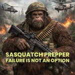 Logo of the podcast Sasquatch Prepper Podcast Sasquatch Prepper