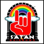 Logo of the podcast Satan and Rainbows Podcast Satan and Rainbows