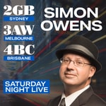 Logo of the podcast Saturday Night Live with Simon Owens Podcast Saturday Night Live with Simon Owens