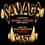 Logo of the podcast SavageCast - a Savage Worlds RPG clearing house Missing podcast logo