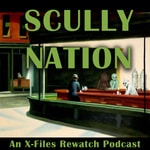 Logo of the podcast Scully Nation: An X Files Rewatch Podcast