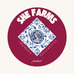 Logo of the podcast She farms Podcast She farms