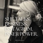 Logo of the podcast She talks. Business. Instagram. Inner Power. Podcast She talks. Business. Instagram. Inner Power.