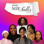 Logo of the podcast She Talks Podcast She Talks