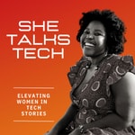 Logo of the podcast She Talks Tech Podcast She Talks Tech